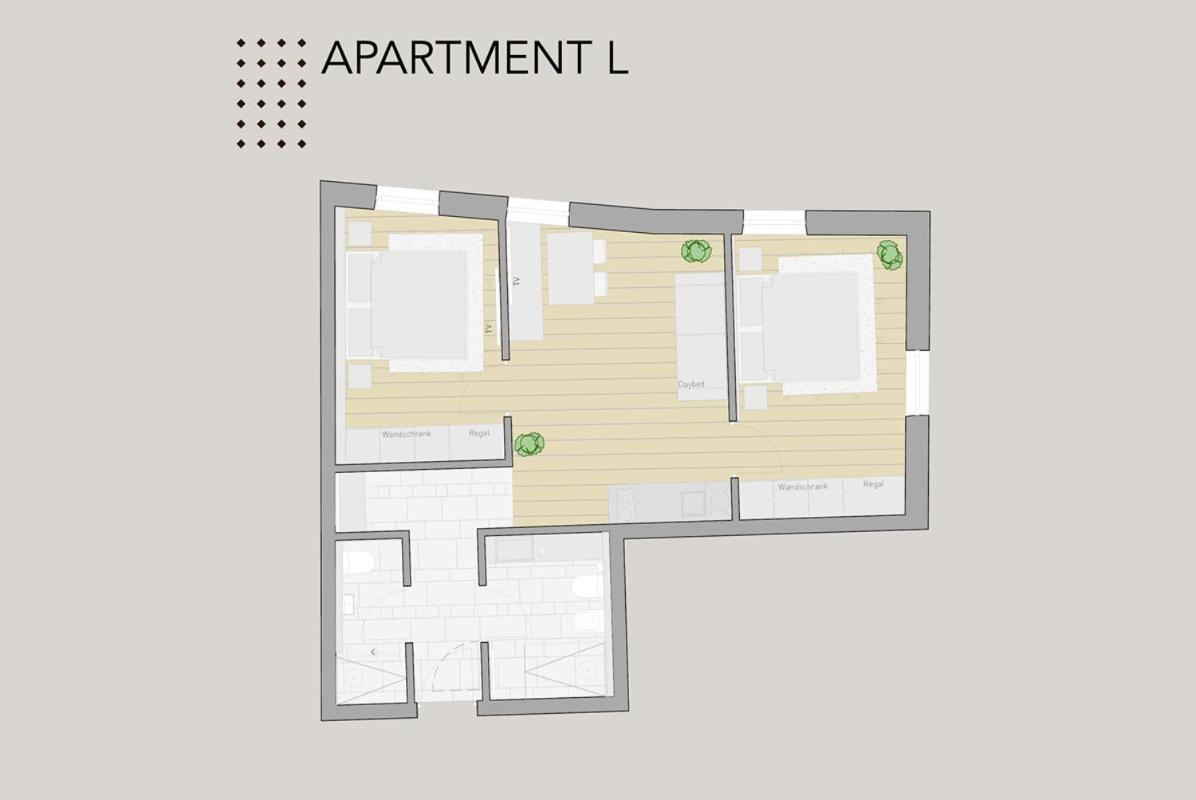 Hofergut Suites & Apartments Riscone Pokoj fotografie